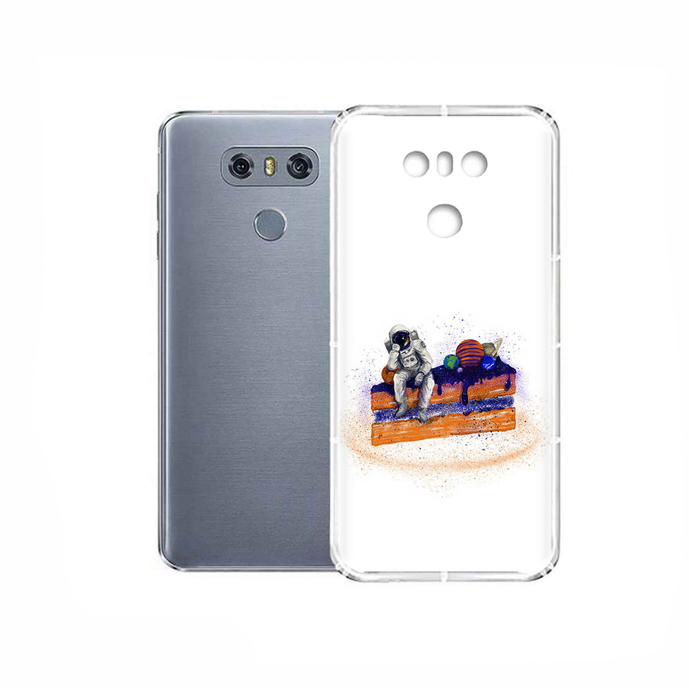 

Чехол MyPads Tocco для LG G6 торт с планетами, Прозрачный, Tocco