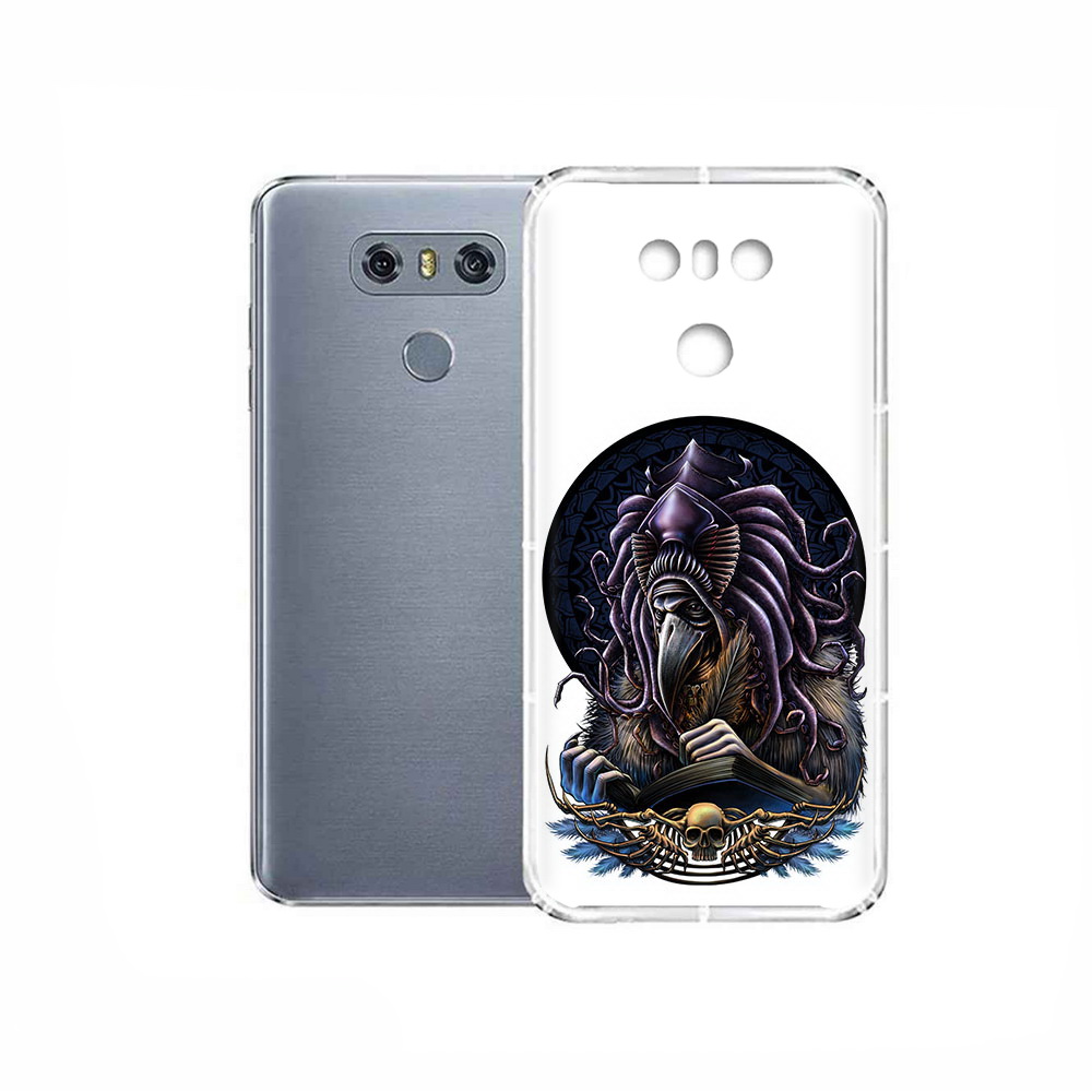 

Чехол MyPads Tocco для LG G6 умный ворон, Прозрачный, Tocco