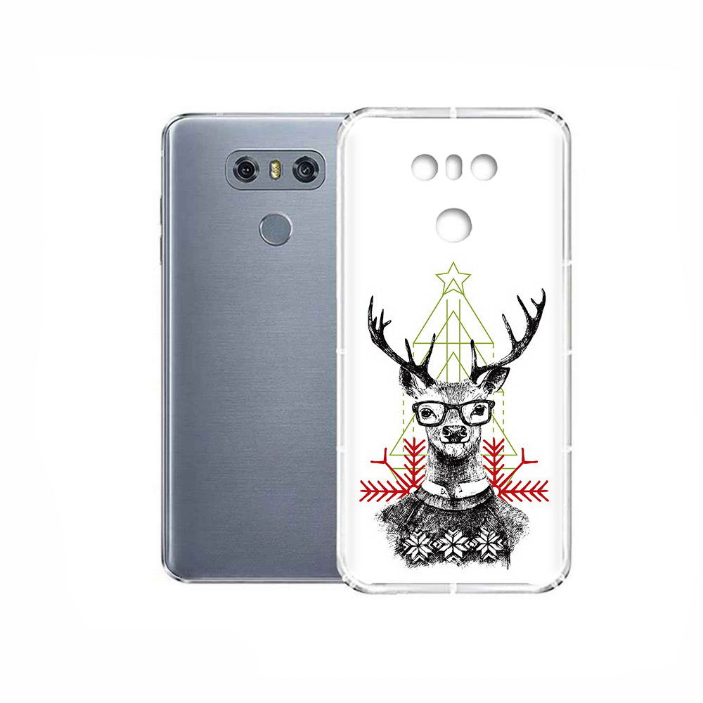 

Чехол MyPads Tocco для LG G6 умный олень, Прозрачный, Tocco
