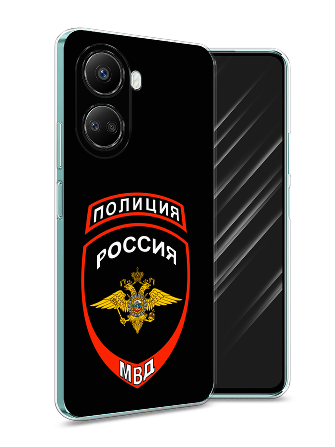 

Чехол Awog на Huawei nova 10 SE "Полиция шеврон", Черный;красный;белый, 6109650-5