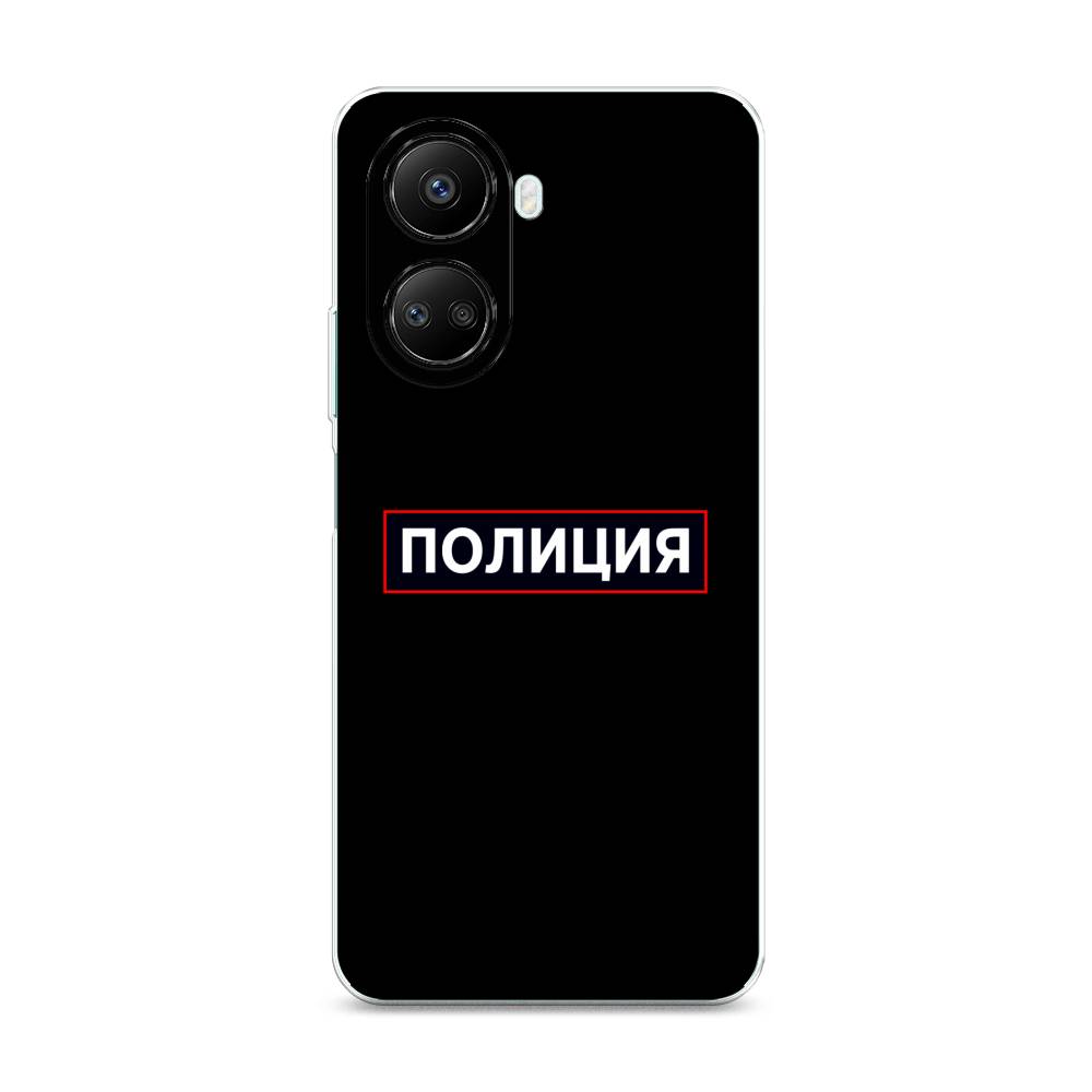 

Чехол Awog на Huawei nova 10 SE "Police logo", Черный;белый;красный, 6109650-5
