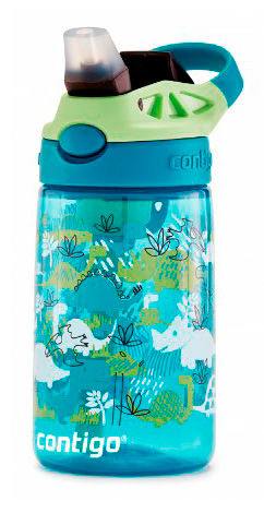 

Бутылка Contigo Gizmo Flip 0.42л голубой/зеленый пластик (компл.:трубочка) (2127479)