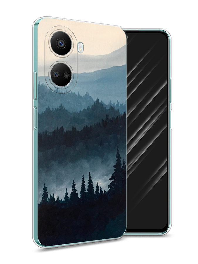

Чехол Awog на Huawei nova 10 SE "Туманные горы", Бежевый;серый;черный, 6109650-4