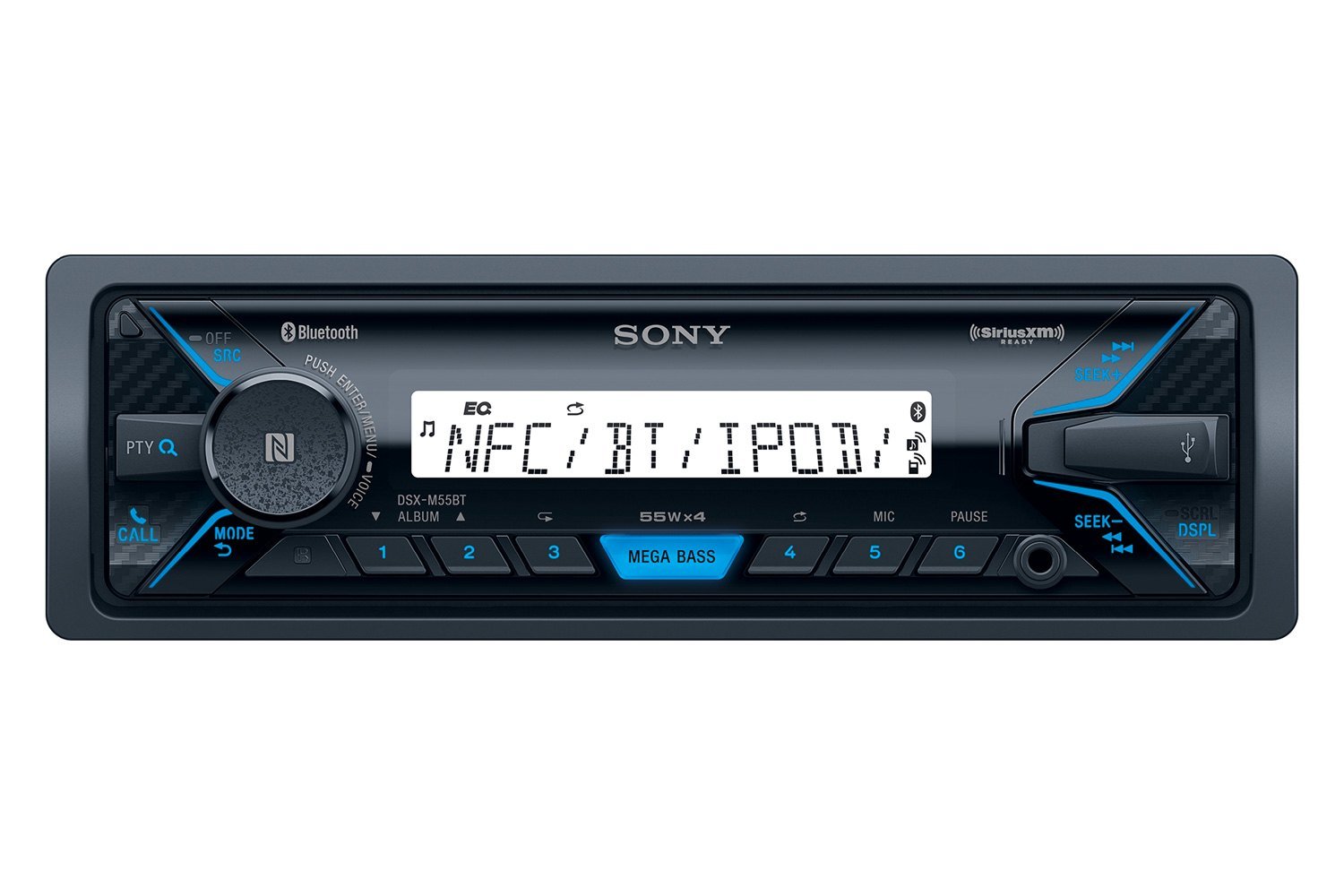Аудиосистема для водного транспорта Sony DSX-M55BT (Морской)