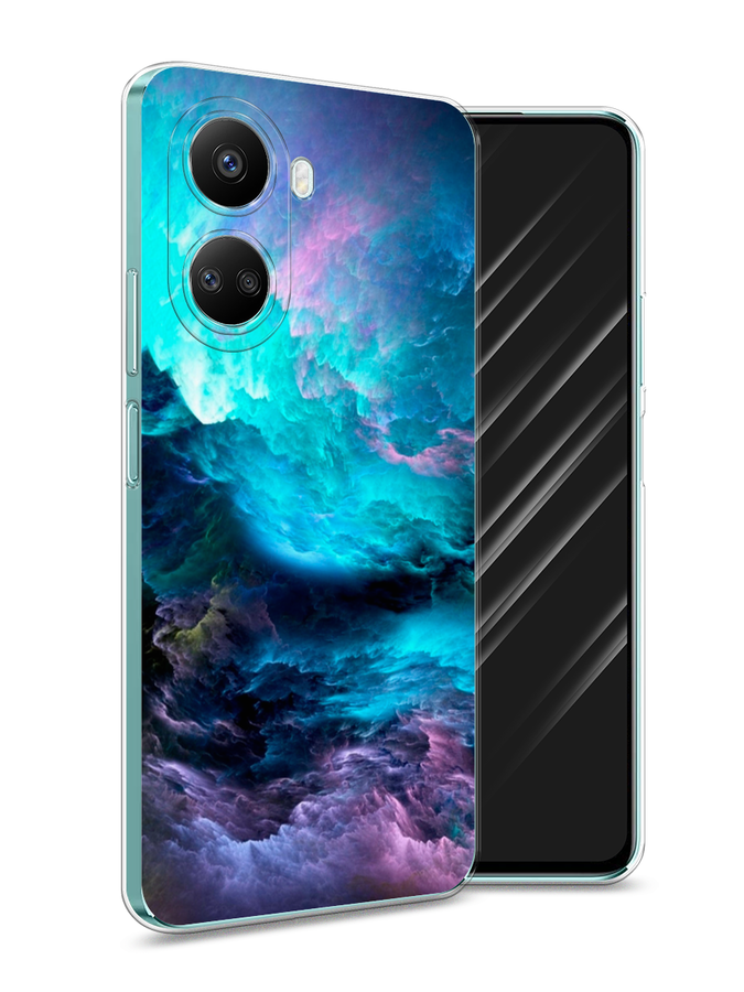 

Чехол Awog на Huawei nova 10 SE "Бирюзовое небо", Фиолетовый;черный, 6109650-4