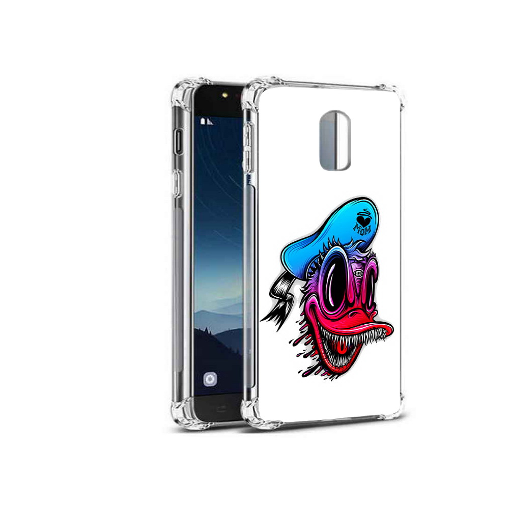 

Чехол MyPads Tocco для Samsung Galaxy C8 Дональд (PT96288.518.71), Прозрачный, Tocco