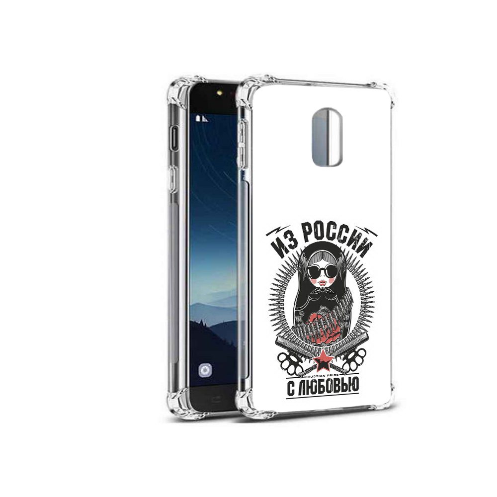 Чехол MyPads Tocco для Samsung Galaxy C8 Из России с любовью (PT96288.518.91)