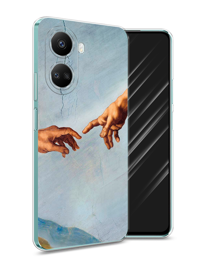 

Чехол Awog на Huawei nova 10 SE "Сотворение Адама", Голубой;коричневый;серый, 6109650-9