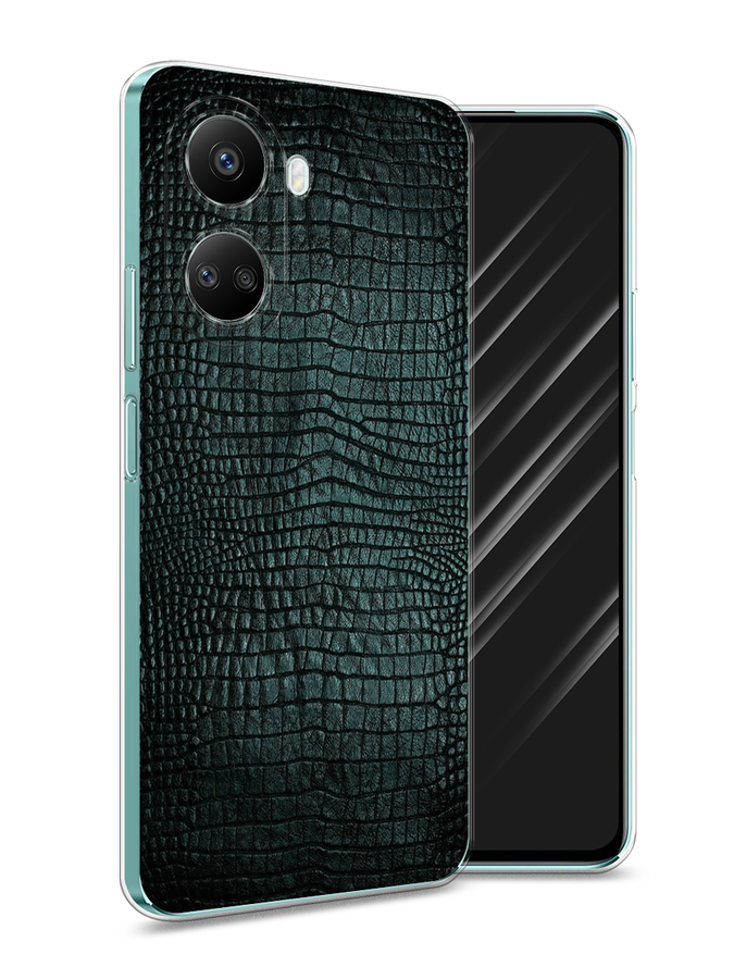 

Чехол Awog на Huawei nova 10 SE "Черная змея", Черный;серый;голубой, 6109650-3