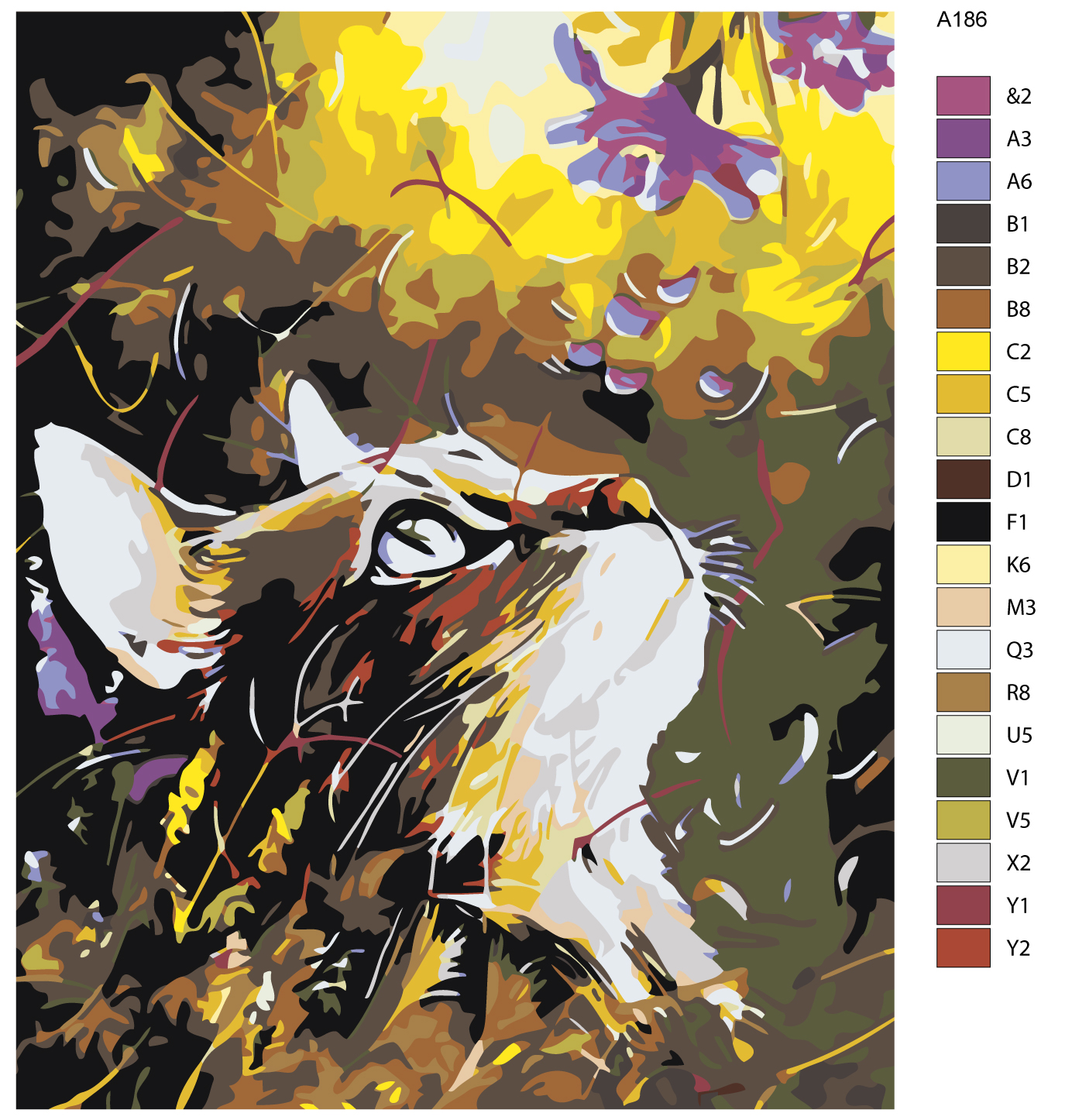 

Картина по номерам, Живопись по номерам, 48 х 60, A186, A186