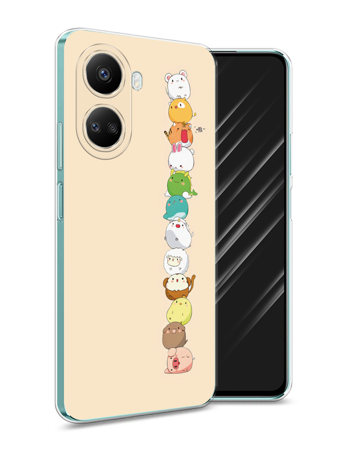 

Чехол Awog на Huawei nova 10 SE "Питомцы Чиби", Желтый, 6109650-2
