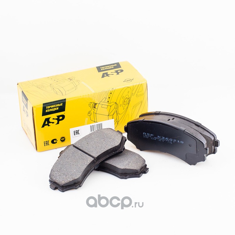 

Тормозные колодки ASP передние для Mitsubishi Pajero 3 00-, Pajero 4 06- k360210