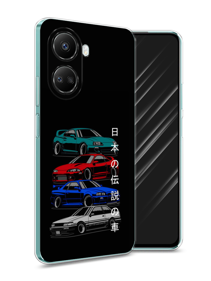 

Чехол Awog на Huawei nova 10 SE "JDM Legend cars", Зеленый;красный;синий, 6109650-5