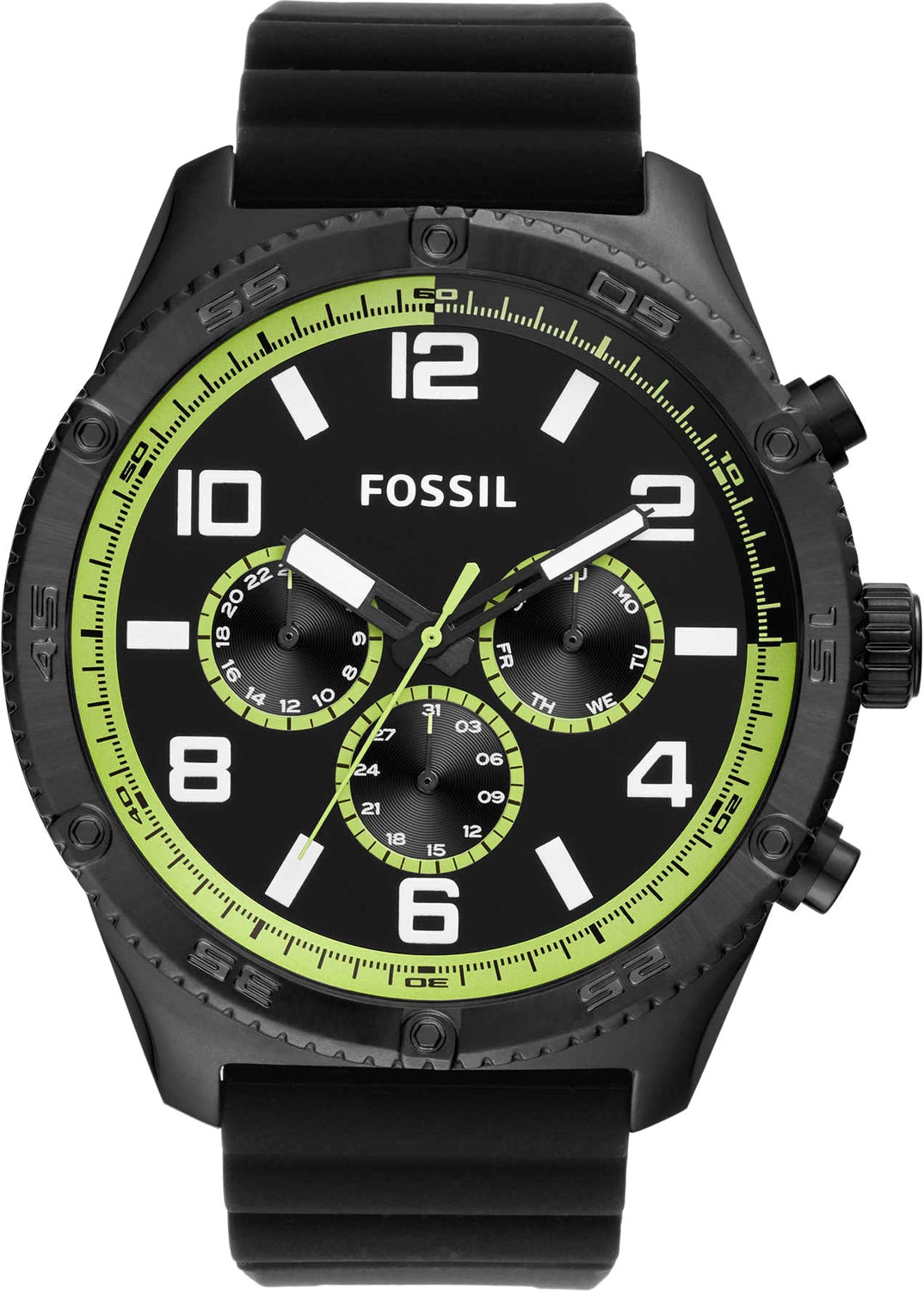 

Наручные часы мужские Fossil BQ2534 черные, BQ2534