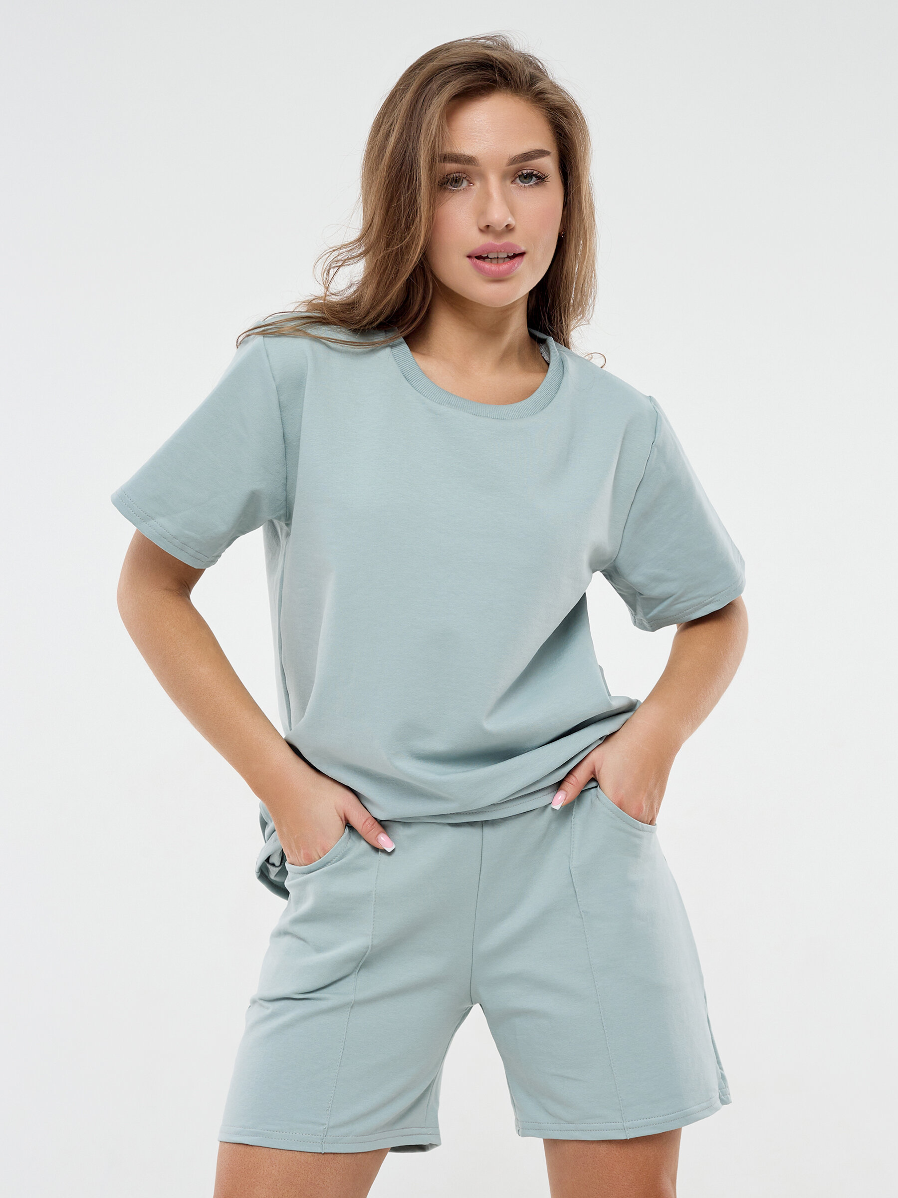 Костюм женский София37 15020 зеленый 48 RU