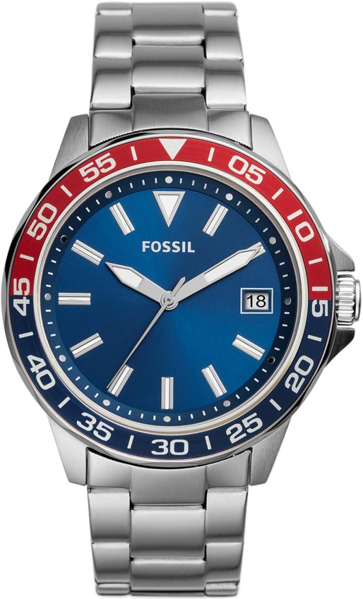 фото Наручные часы мужские fossil bq2505 серебристые