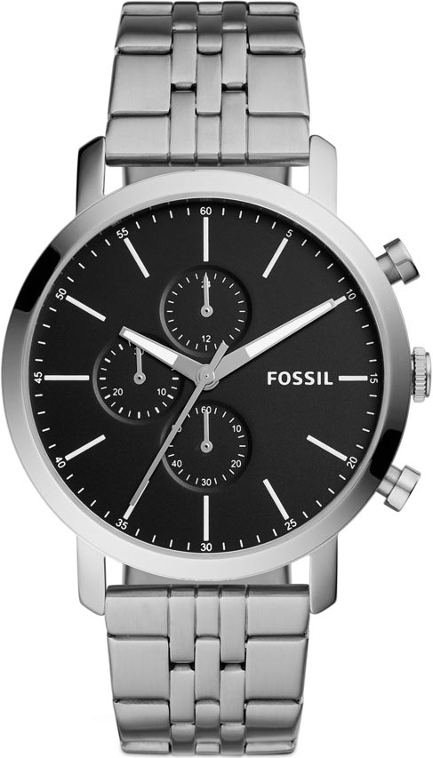 фото Наручные часы мужские fossil bq2328ie серебристые