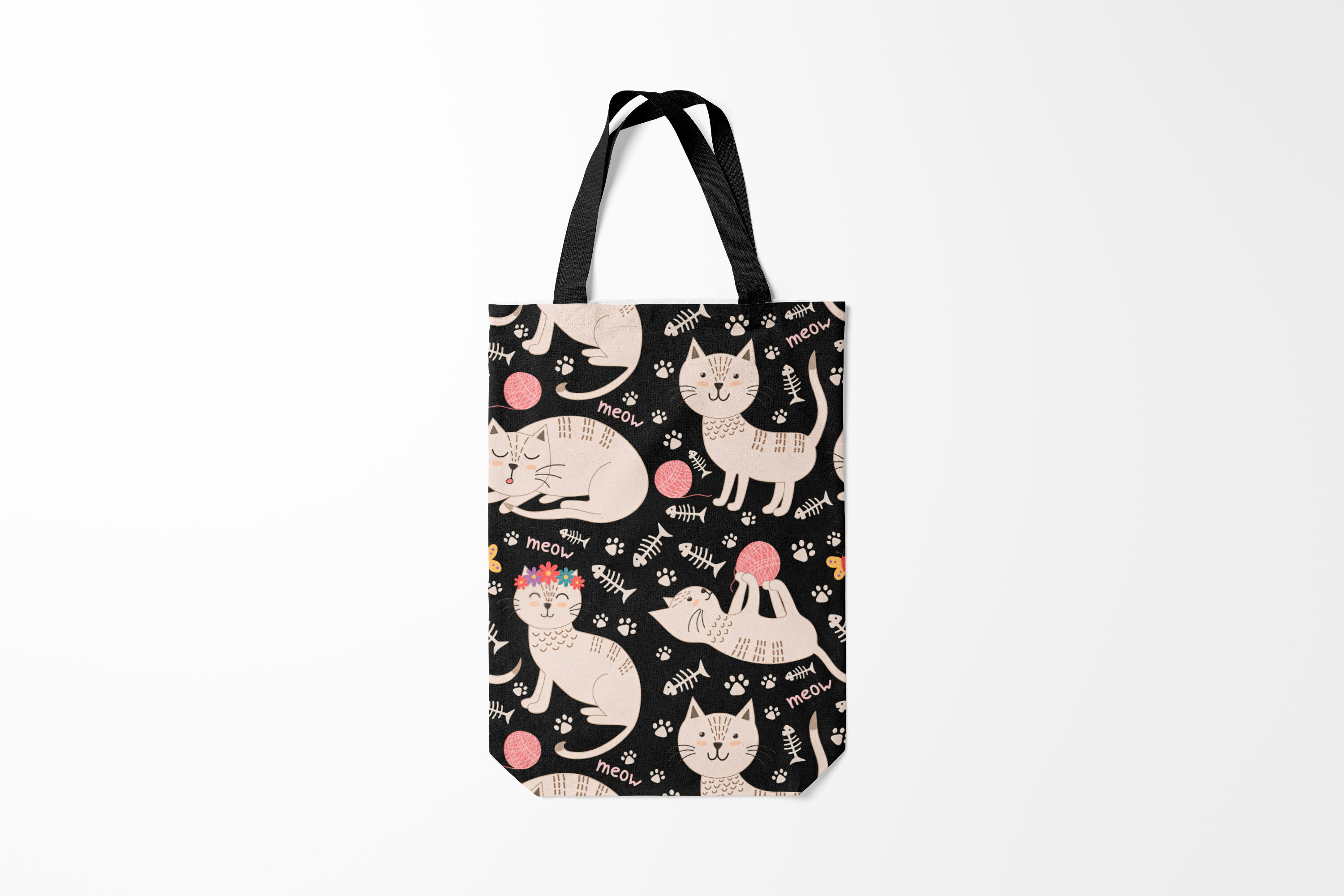 

Сумка шoппер унисекс Burnettie Коты и кошки Милые кошечки,, Коты и кошки Милые кошечки