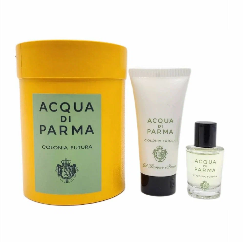 Набор Acqua di Parma парфюмерный Colonia Futuro одеколон 5мл шампунь и гель 20мл