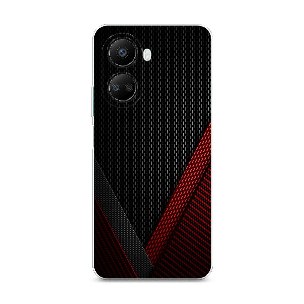 

Чехол Awog на Huawei nova 10 SE "Красный карбон", Черный;красный, 6109650-3