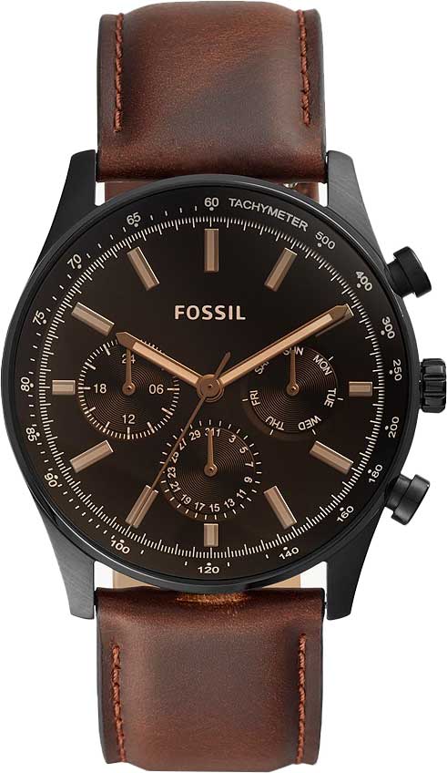 фото Наручные часы мужские fossil bq2457 коричневые