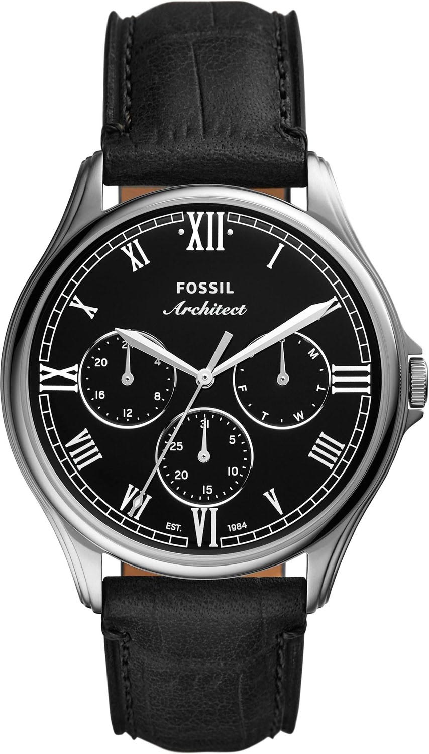 фото Наручные часы мужские fossil fs5802 черные