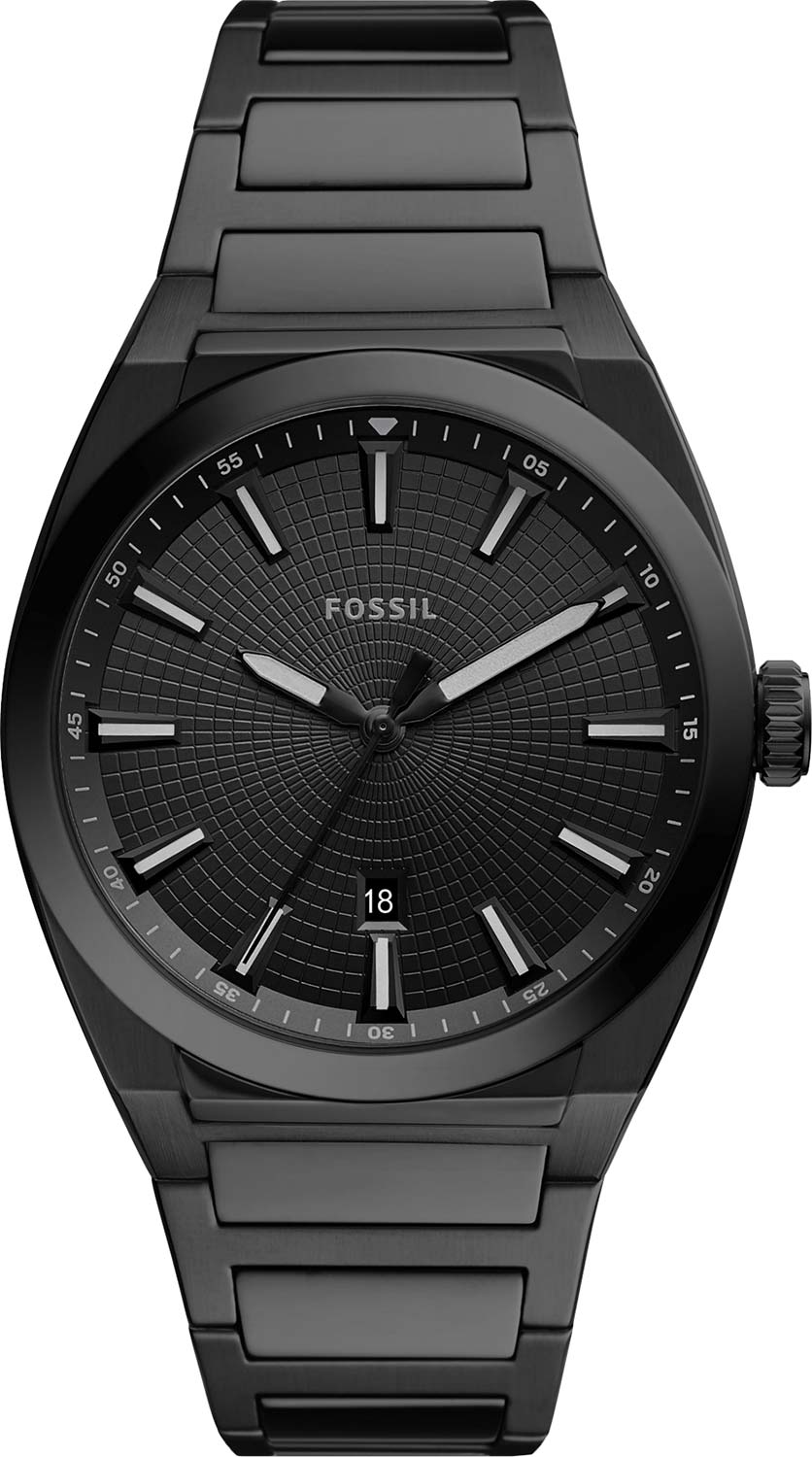 фото Наручные часы мужские fossil fs5824 черные