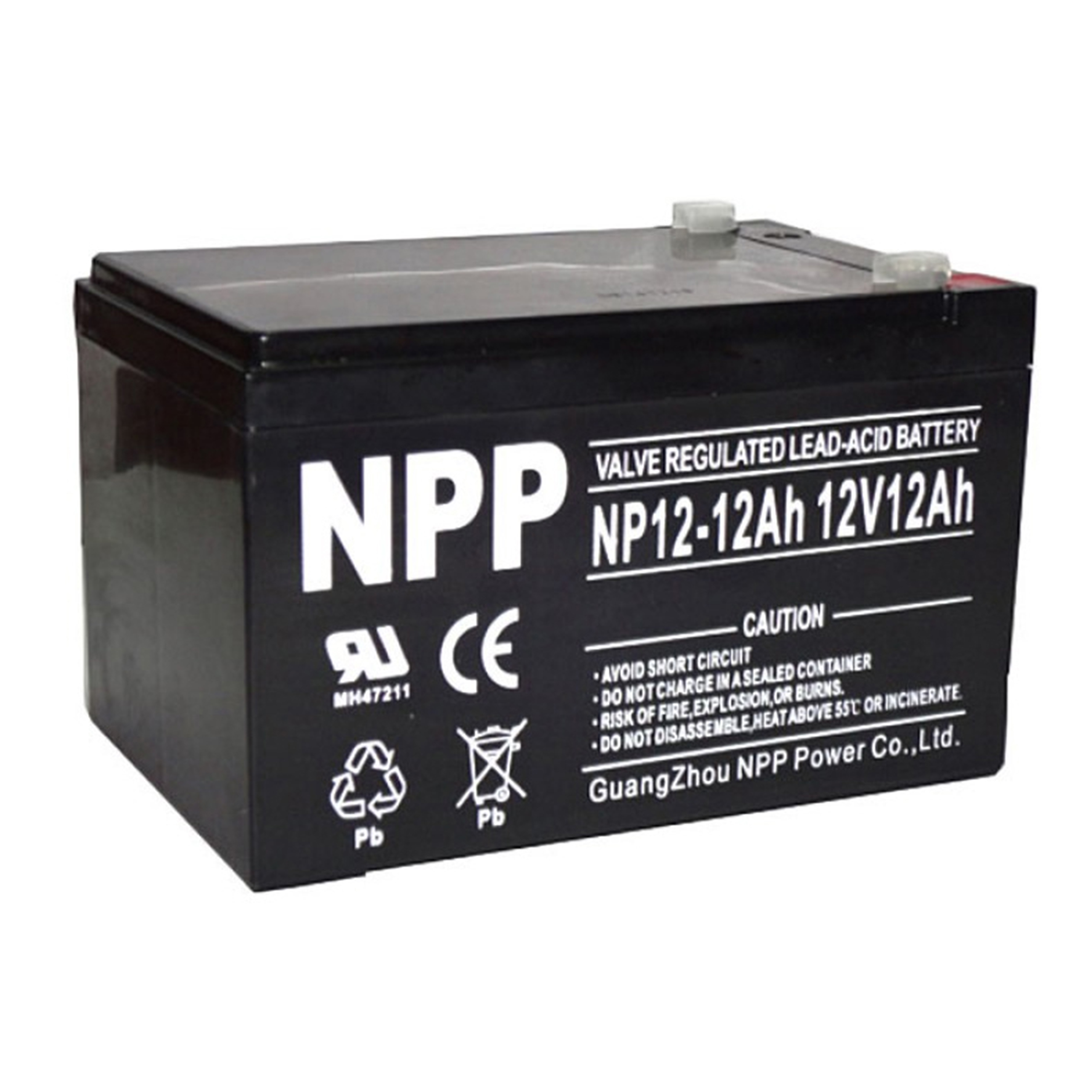 Аккумулятор для ИБП NPP NP 12-12 12 А/ч 12 В (NP12-12)