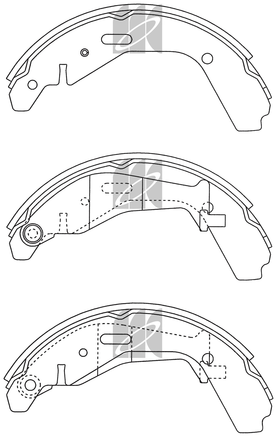 

Колодки барабанные Opel Agila, Subaru Justy III 1.0-1.5i/1.3CDTi/1.3DDiS 00> K9977