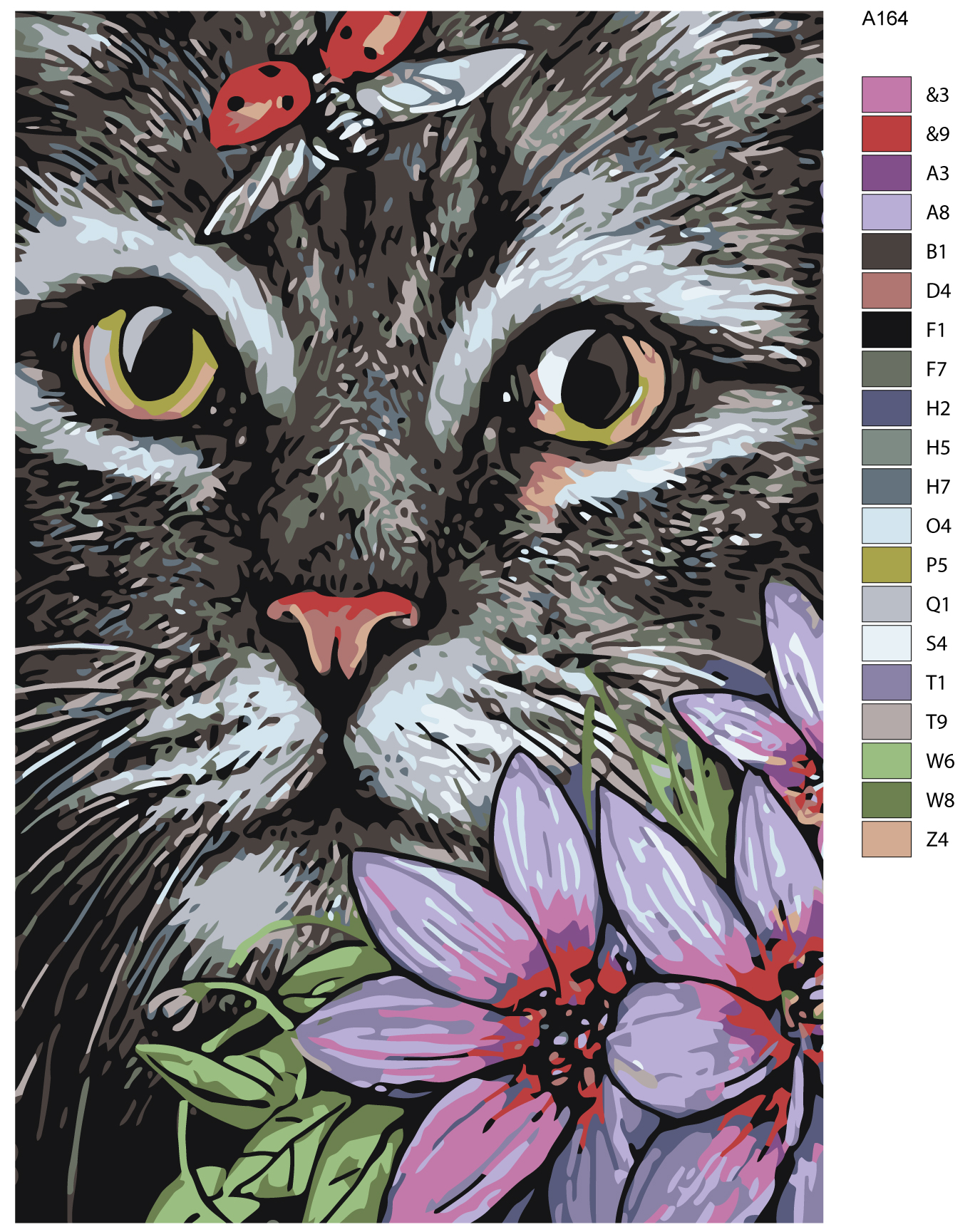 

Картина по номерам, Живопись по номерам, 60 x 90, A164, A164