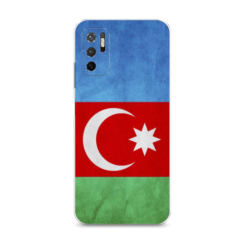 фото Силиконовый чехол "флаг азербайджана" на xiaomi redmi note 11se awog