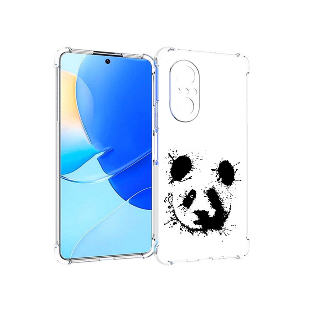 

Чехол MyPads Tocco для Huawei Nova 9 SE клякса-панда, Прозрачный, Tocco