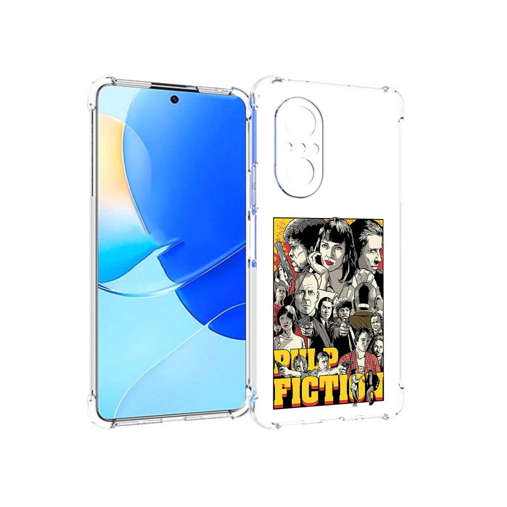 Чехол MyPads Tocco для Huawei Nova 9 SE комикс картинка