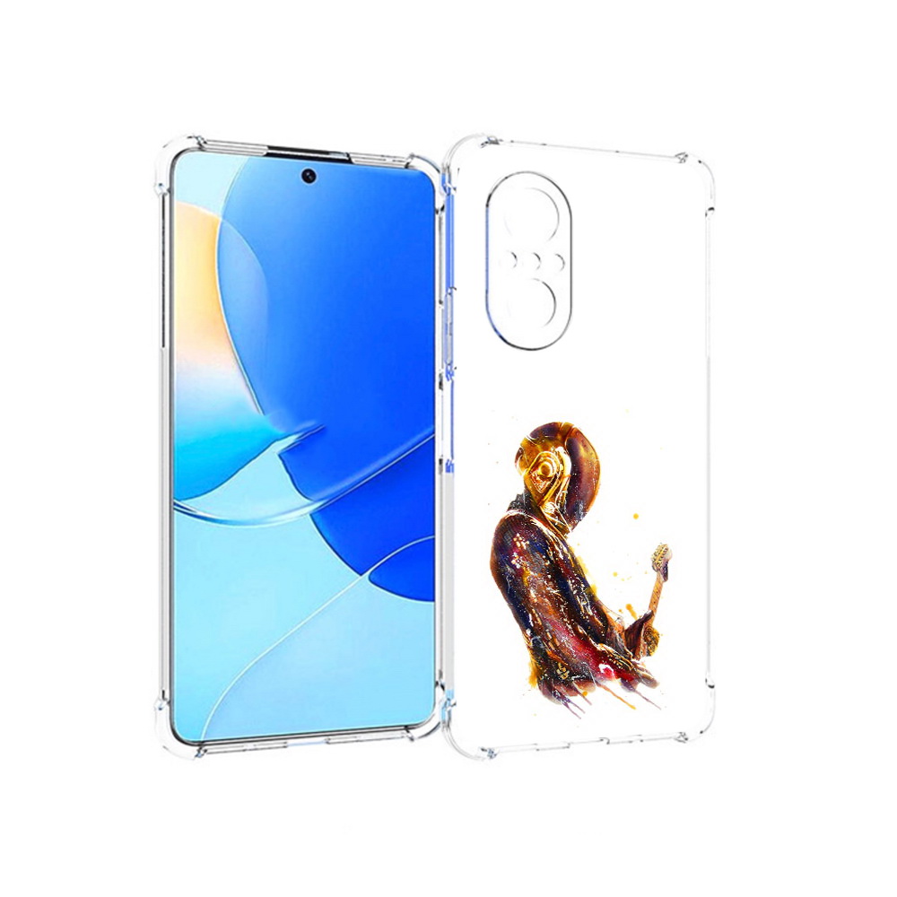 

Чехол MyPads Tocco для Huawei Nova 9 SE космо-музыкант, Прозрачный, Tocco