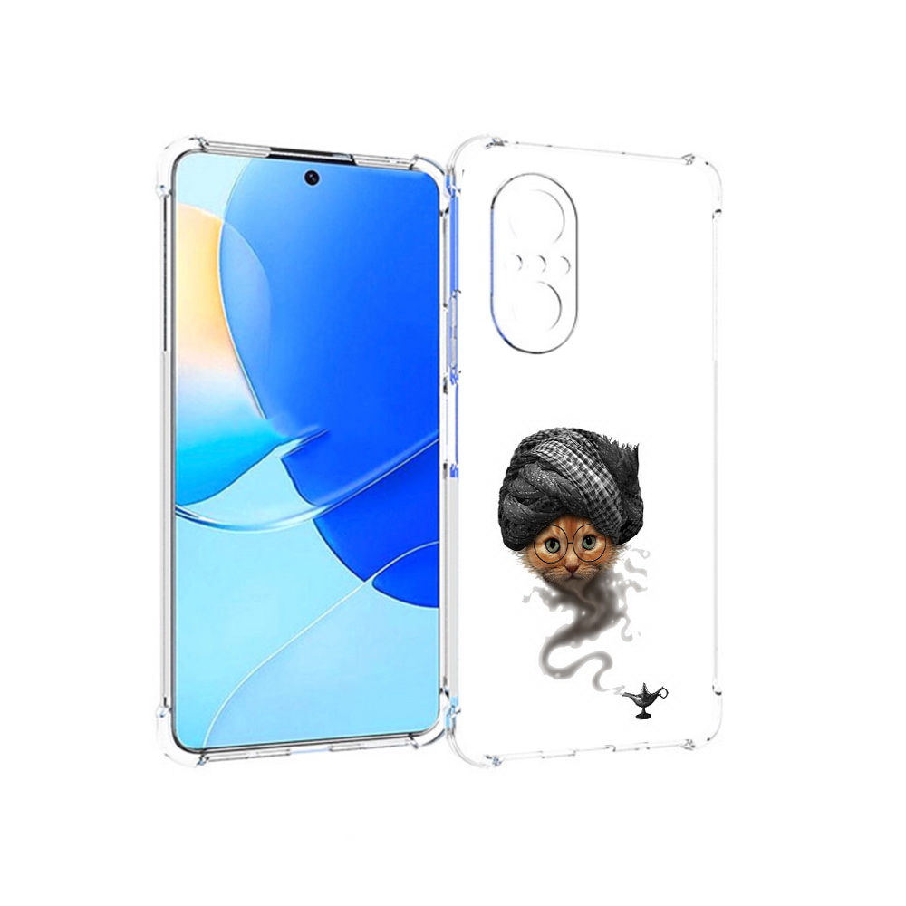 

Чехол MyPads Tocco для Huawei Nova 9 SE кот джин, Прозрачный, Tocco