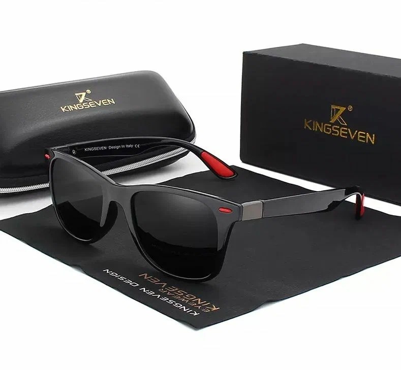 

Солнцезащитные очки унисекс Kingseven N7366 черные, N7366