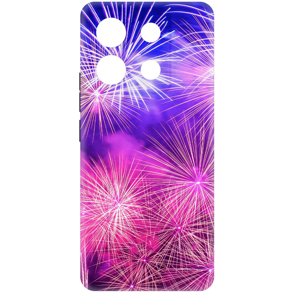

Чехол-накладка Krutoff Soft Case Салют для Xiaomi Redmi Note 13 Pro 5G черный