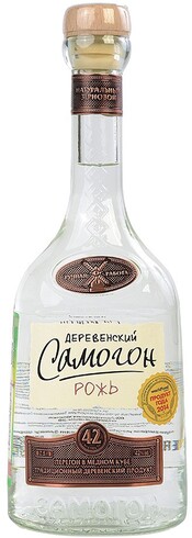 

Водка Деревенский Самогон Рожь 0,5 л