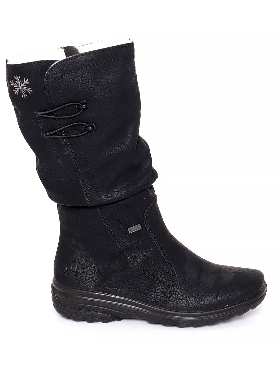 

Сапоги женские Rieker Z7072-00 черные 6.5 UK, Черный, Z7072-00