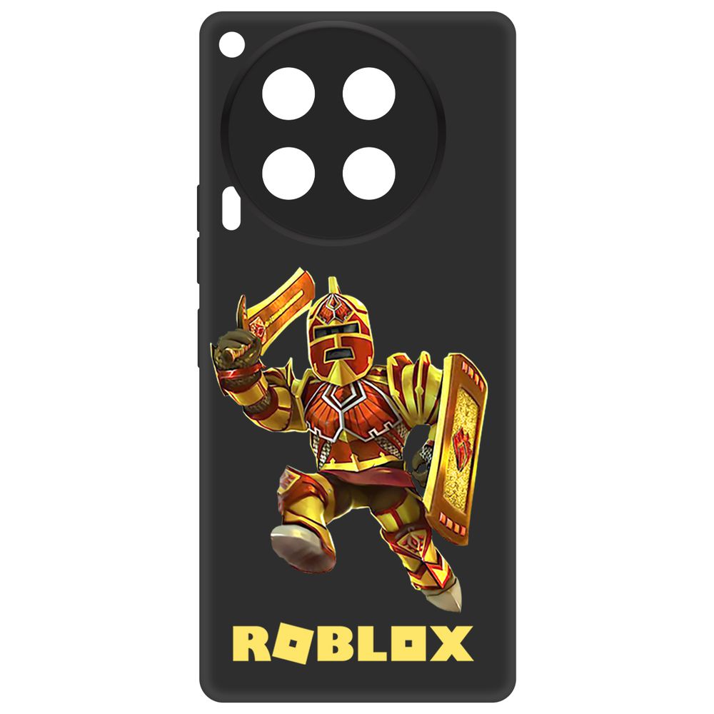 

Чехол-накладка Krutoff Soft Case Roblox-Рэдклифф для TECNO Camon 30 черный