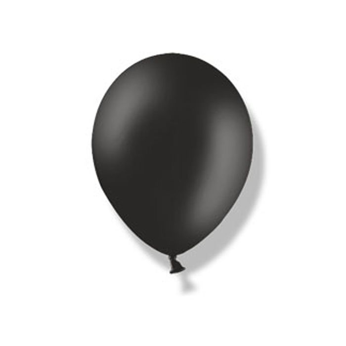 

Шар латексный 14", пастель, набор 50 шт., цвет чёрный, Черный
