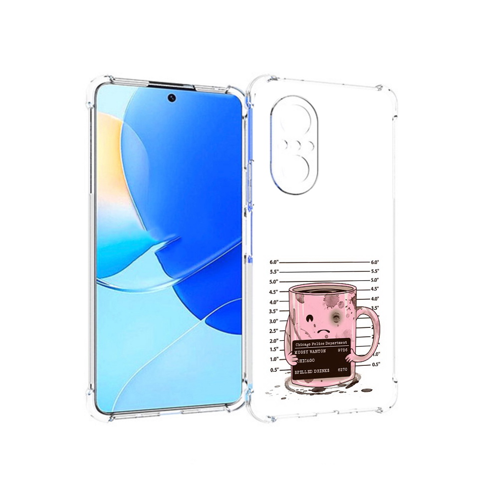 

Чехол MyPads Tocco для Huawei Nova 9 SE кружка, Прозрачный, Tocco