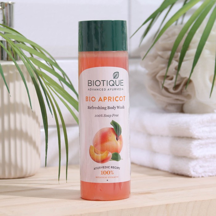 

Гель для душа "BIOTIQUE", "Био Абрикос" 190 мл