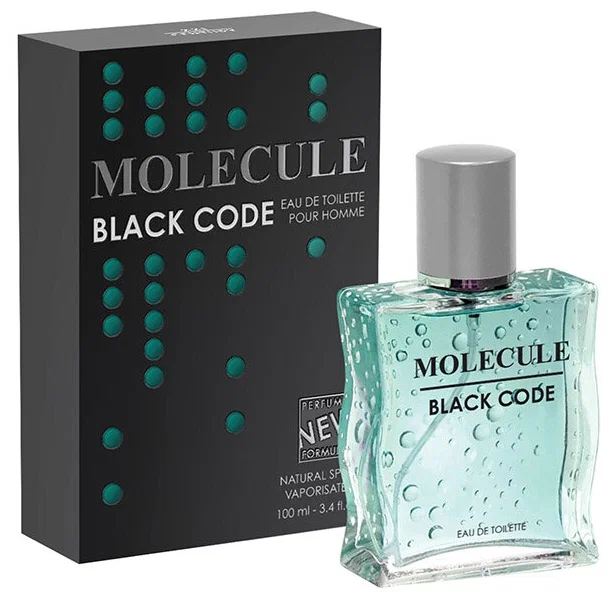 фото Туалетная вода для мужчин парфюмерия xxi века molecule black code 100 мл