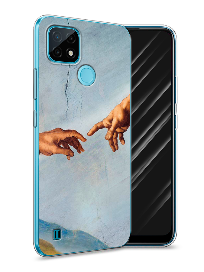 

Чехол Awog на Realme C21 "Сотворение Адама", Разноцветный, 254950-9