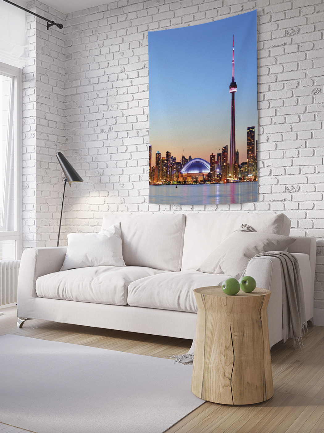 

Вертикальное фотопанно на стену JoyArty Вечерний мегаполис 150x200 см, Вечерний мегаполис