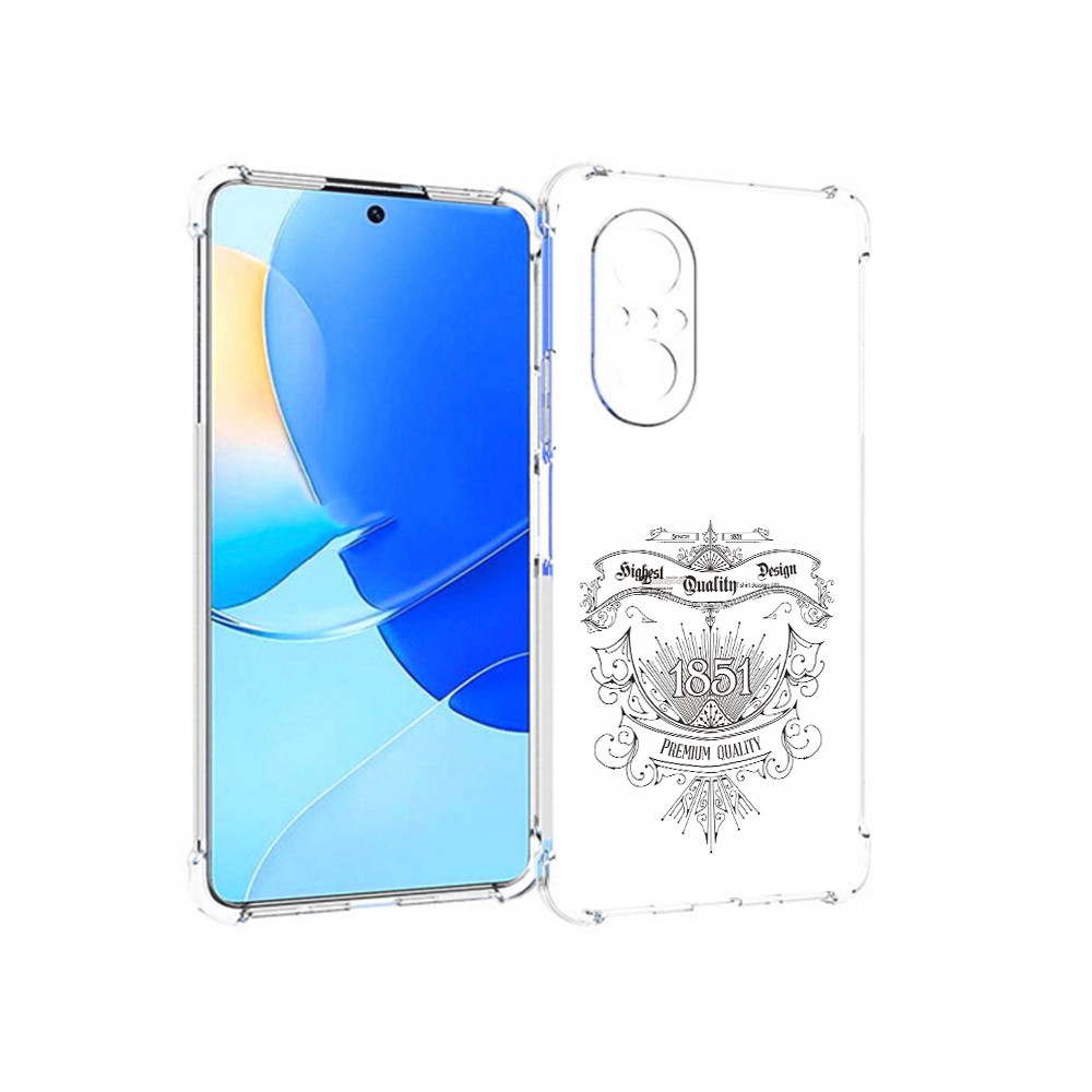 

Чехол MyPads Tocco для Huawei Nova 9 SE логотип 1851 год, Прозрачный, Tocco