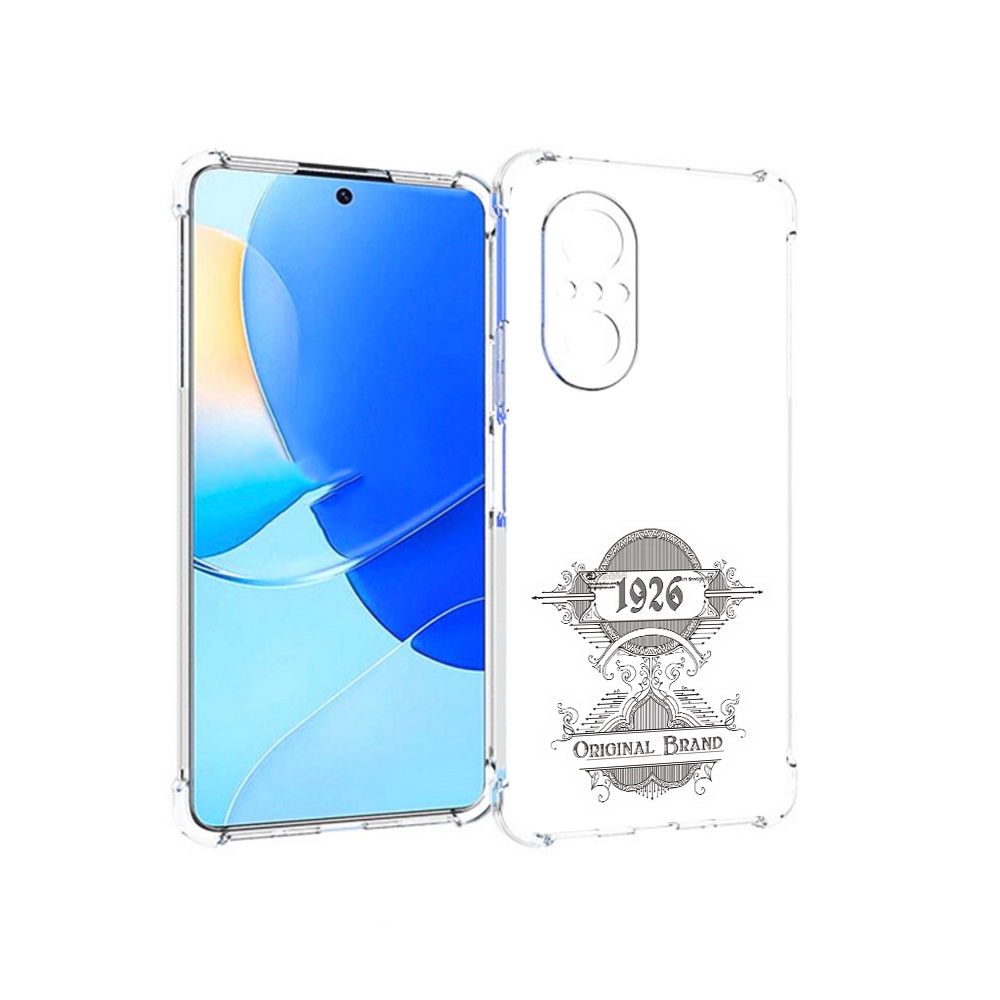 

Чехол MyPads Tocco для Huawei Nova 9 SE логотип черно белый, Прозрачный, Tocco