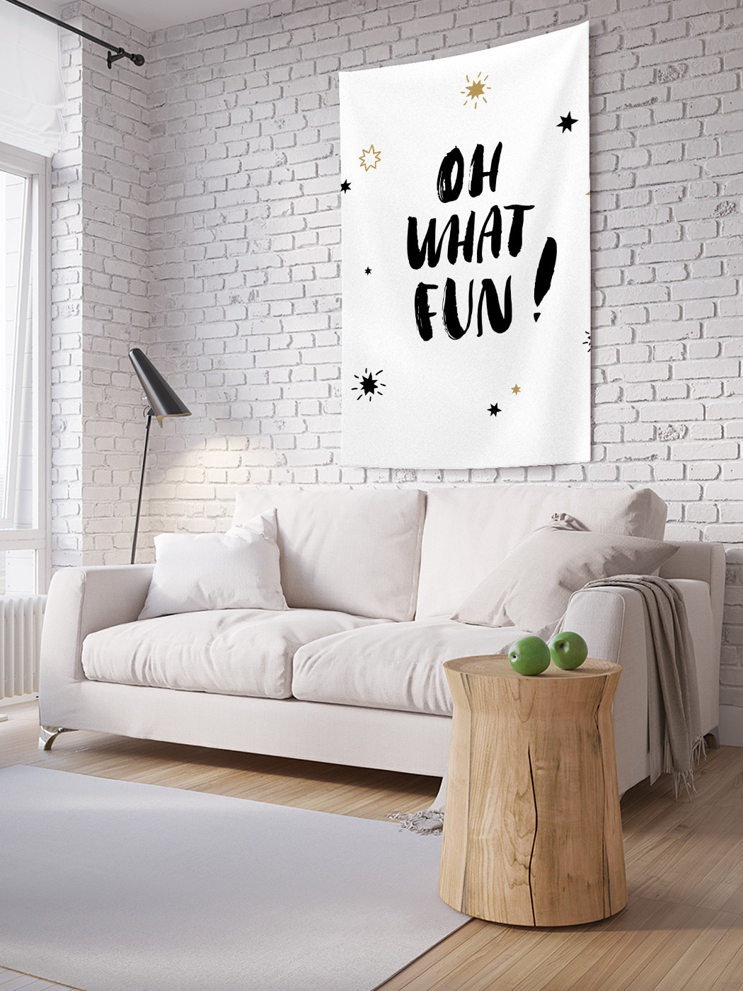 

Вертикальное фотопанно на стену JoyArty Как весело! 150x200 см, Как весело!