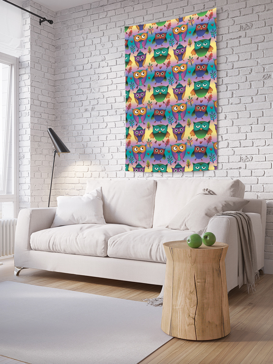 

Вертикальное фотопанно на стену JoyArty Собрание сов 150x200 см, Собрание сов